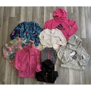 Girl Sweatshirts Size 6/6x Lot of 8 Jojo's  Columbia Under Armour Sonoma Btween‎